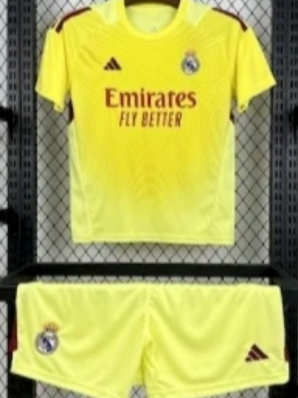 Kids Real Madrid Yellow